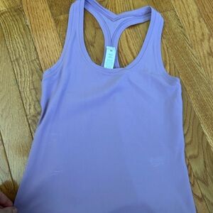 purple LULULEMON tank!